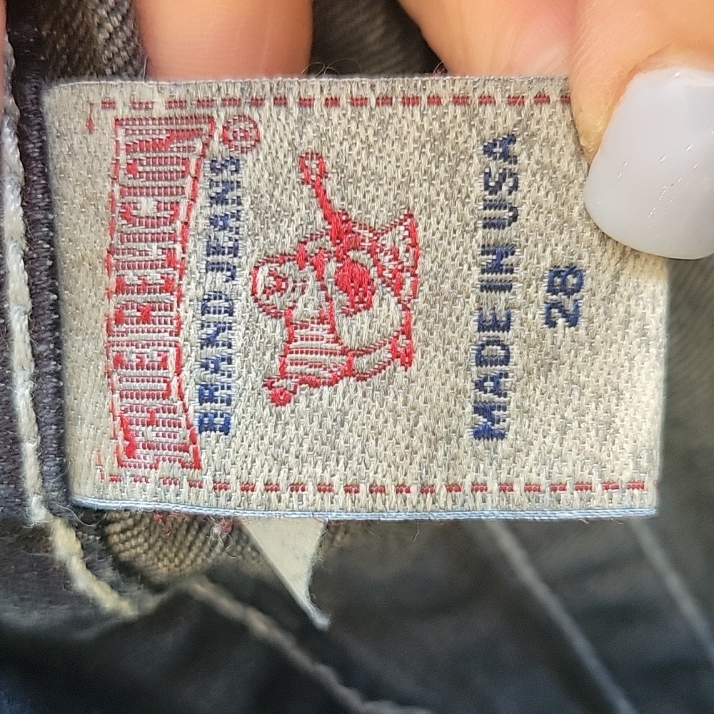 True Religion floral embroidered back pockets boot cut jean - Picture 10 of 16